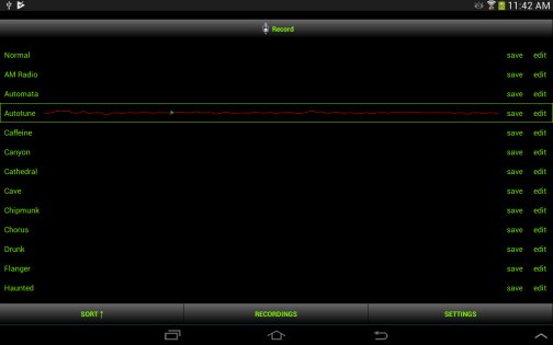 Voice Changer Trial 42.0. Скриншот 6