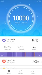 Zepp Life 6.14.0. Скриншот 1