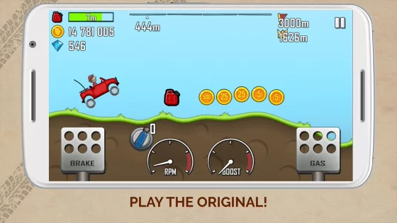 Hill Climb Racing 1.66.0. Скриншот 2