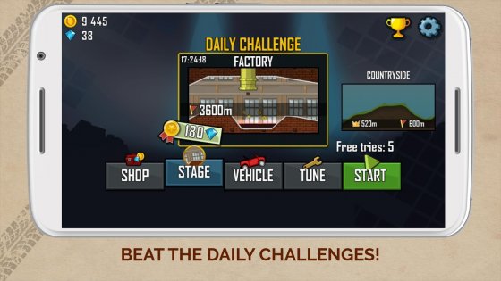 Hill Climb Racing 1.64.0. Скриншот 5