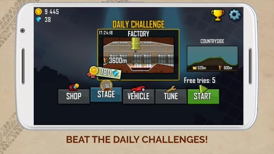 Hill Climb Racing 1.66.0. Скриншот 6