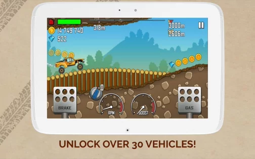 Hill Climb Racing 1.66.0. Скриншот 8