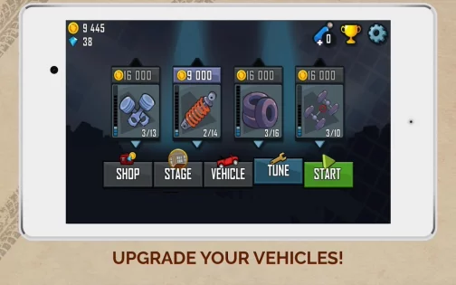Hill Climb Racing 1.66.0. Скриншот 14