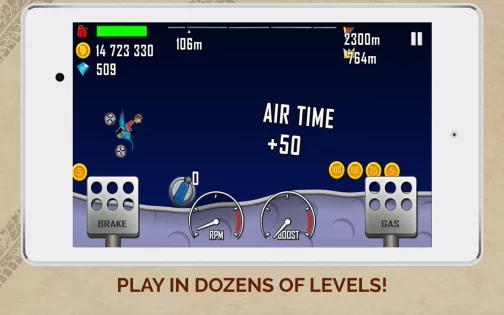 Hill Climb Racing 1.66.0. Скриншот 15