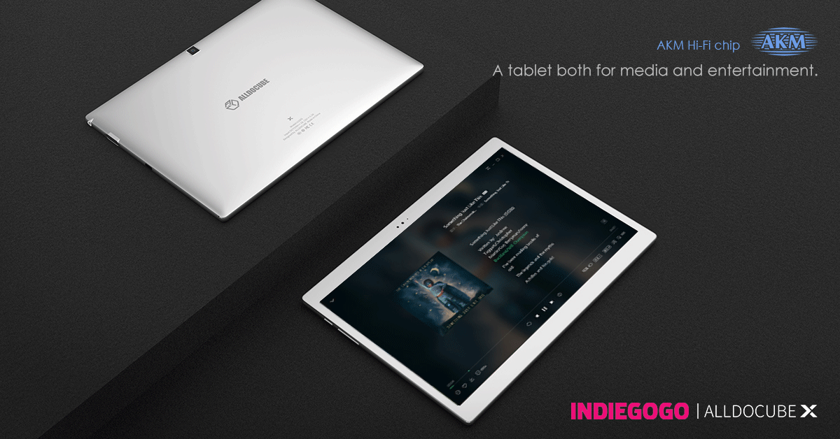 Планшет Alldocube X с 2K-экраном Super AMOLED уже доступен на Indiegogo