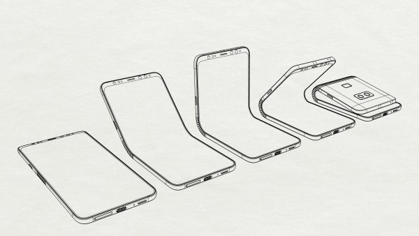 Концепт: первый взгляд на складной смартфон Samsung Galaxy F
