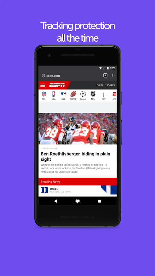 Браузер Waterfox для Android на основе Firefox и Tor стал ещё защищённее