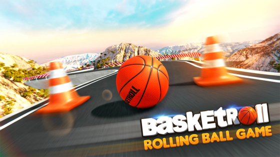 BasketRoll: Rolling Ball Game 4.0.5. Скриншот 1