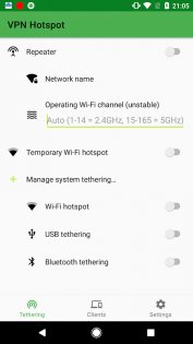 VPN Hotspot 2.17.9-g. Скриншот 1