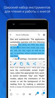 FullReader 4.3.6. Скриншот 1