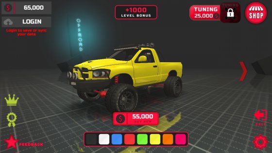 Project Offroad 200.0. Скриншот 2