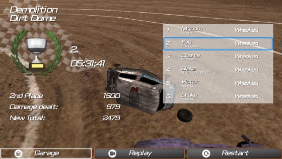 Demolition Derby 2 1.7.27. Скриншот 7