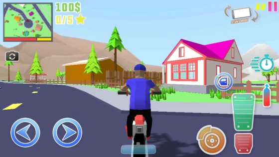 Dude Theft Wars 0.9.0.9e2. Скриншот 5