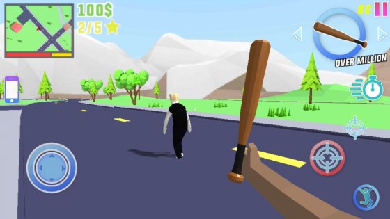 Dude Theft Wars 0.9.0.9c8. Скриншот 6