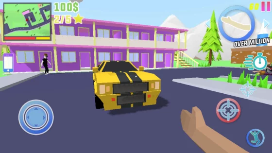 Dude Theft Wars 0.9.0.9e2. Скриншот 8