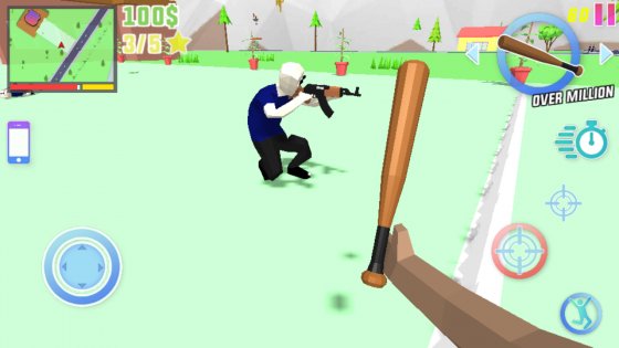 Dude Theft Wars 0.9.0.9e2. Скриншот 9