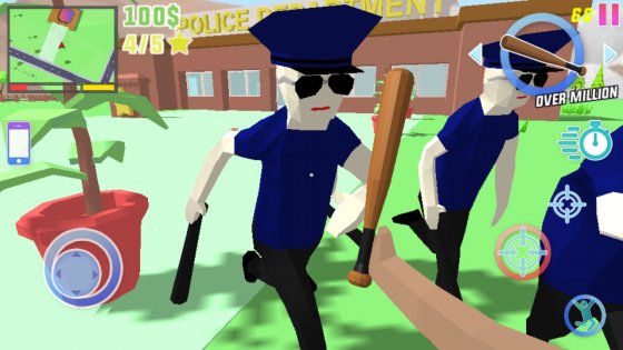 Dude Theft Wars 0.9.0.9c8. Скриншот 10