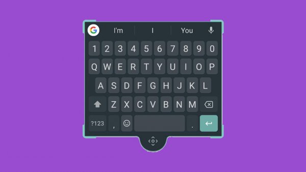 Google тестирует плавающую клавиатуру для Android