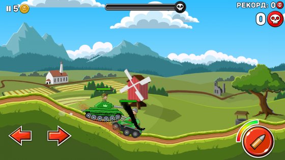 Hills of Steel 8.0.0. Скриншот 3