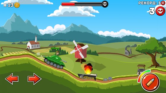 Hills of Steel 7.2.0. Скриншот 6