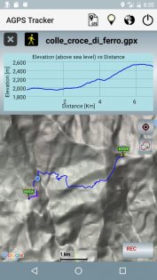 A-GPS Tracker 5.5. Скриншот 2