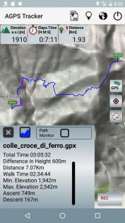 A-GPS Tracker 5.5. Скриншот 3