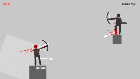 Stickman Bowmasters 2.0. Скриншот 3