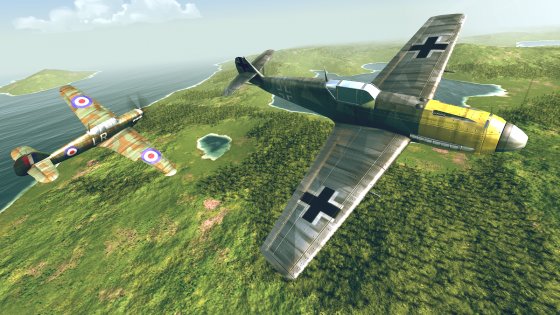 Warplanes: WW2 Dogfight 2.3.6. Скриншот 7