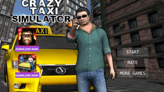 Taxi Crazy Drive Simulator 70. Скриншот 16