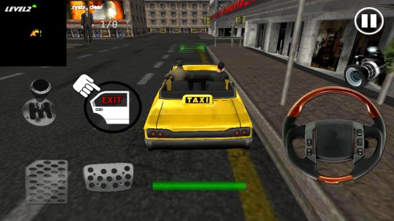 Taxi Crazy Drive Simulator 70. Скриншот 19