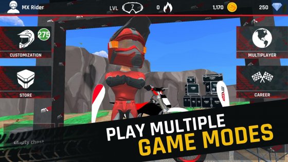 MXGP Motocross Rush 1.2.2. Скриншот 2