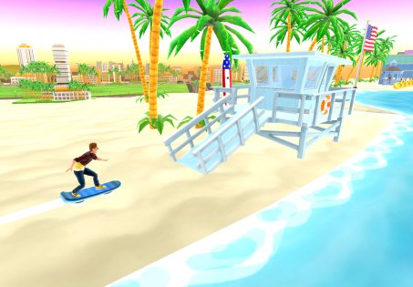 Uphill Rush Santa Monica Bay 0.41.2. Скриншот 1