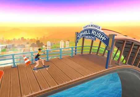 Uphill Rush Santa Monica Bay 0.41.2. Скриншот 2