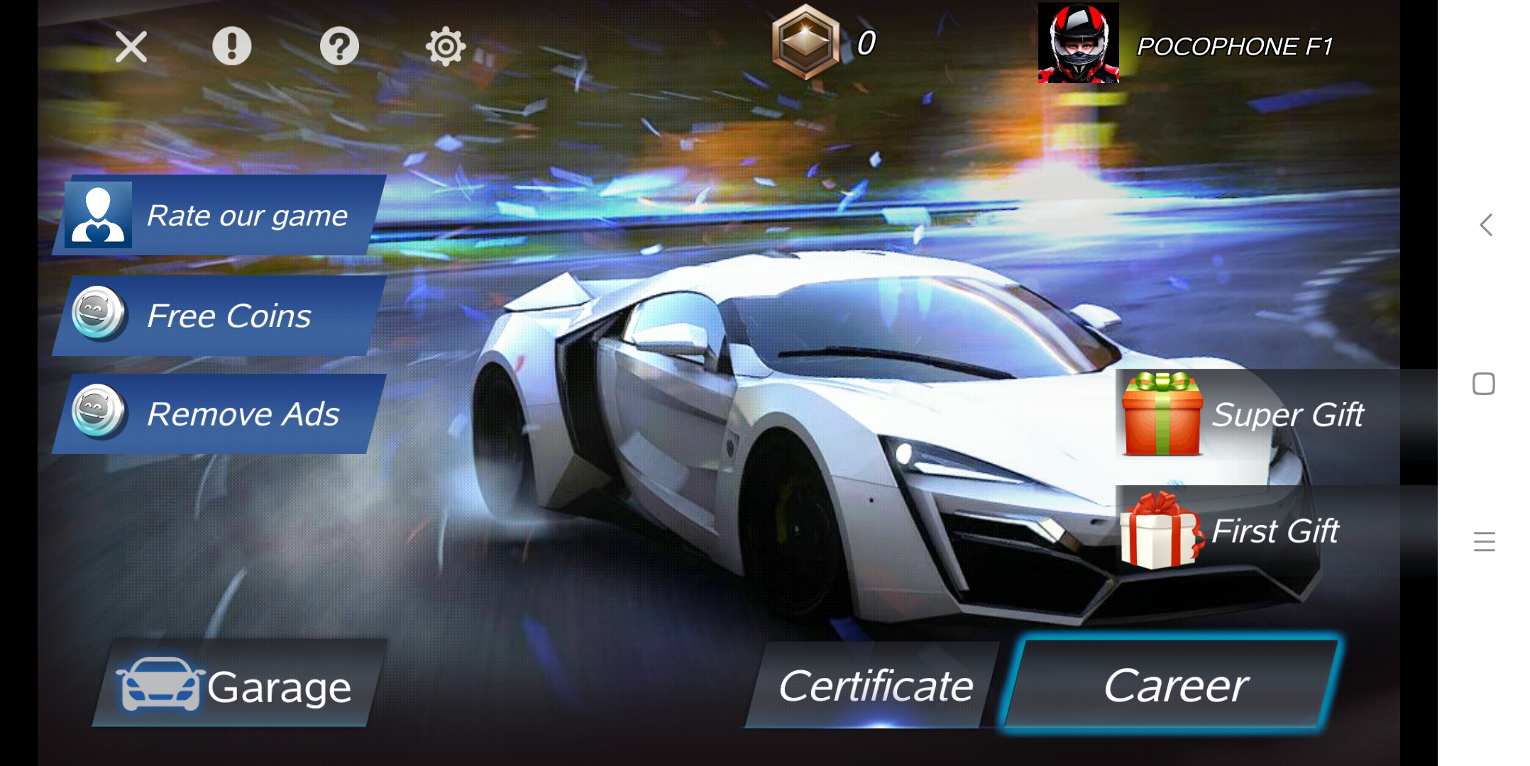 Crazy Racing Car 3D 1.0.29. Скриншот 1