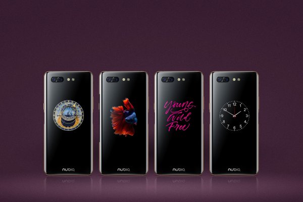 ZTE Nubia X — два экрана и два сканера отпечатков пальцев