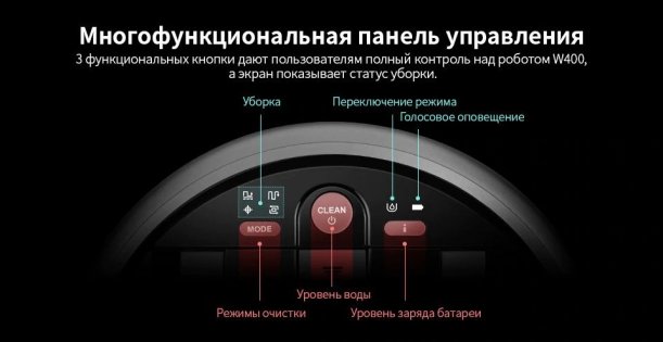 ILIFE W400: пылесос, который моет — Функционал и управление. 1