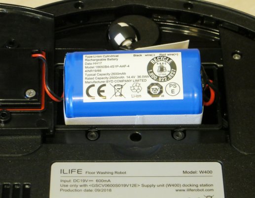 ILIFE W400: пылесос, который моет — Автономность. 1