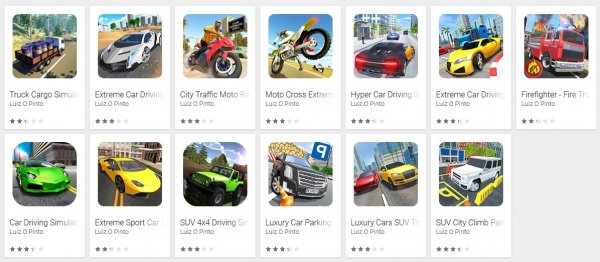 Google Play показывал в трендах вредоносные Android-приложения под видом гонок