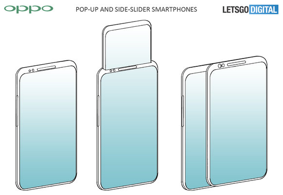 Oppo задумала выпустить уникальный слайдер с дополнительным экраном