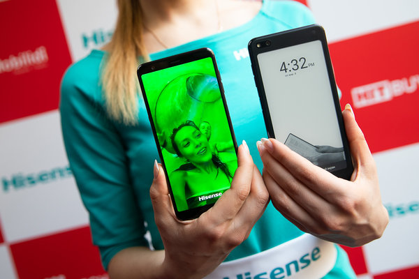 Hisense представил свои первые смартфоны в России