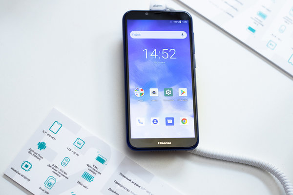 Hisense представил свои первые смартфоны в России