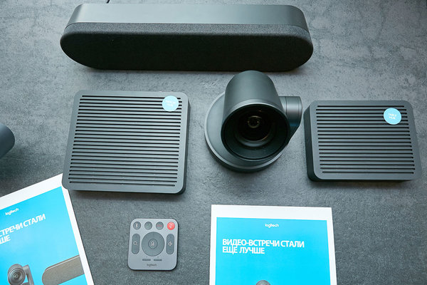 Logitech презентовала модульную конференц-камеру Rally