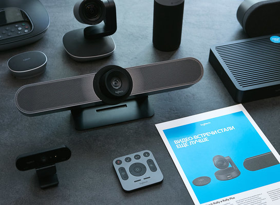 Logitech презентовала модульную конференц-камеру Rally