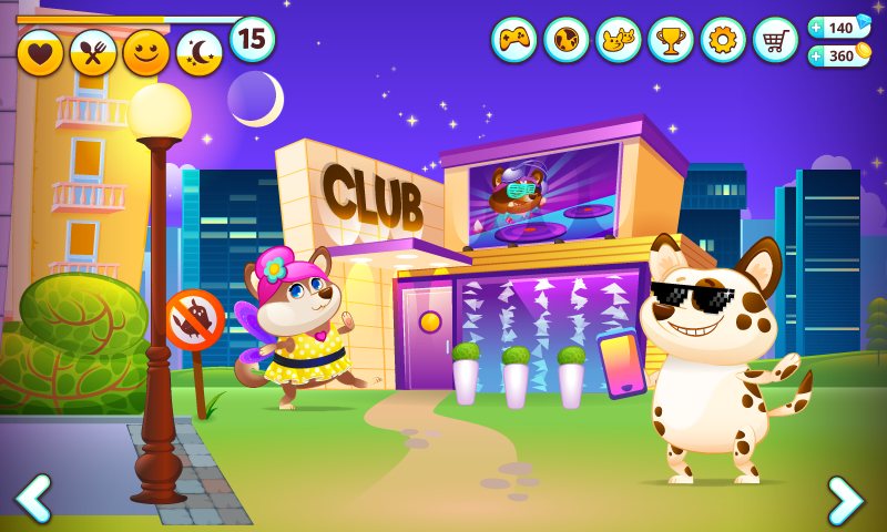 Duddu My Virtual Pet 1.103. Скриншот 4