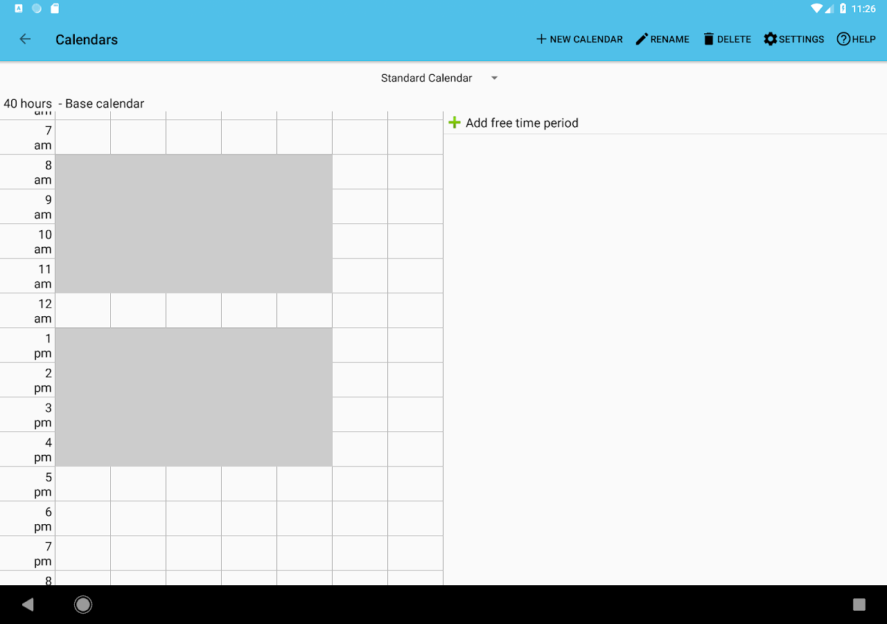 Project Schedule IAP 2.10. Скриншот 6