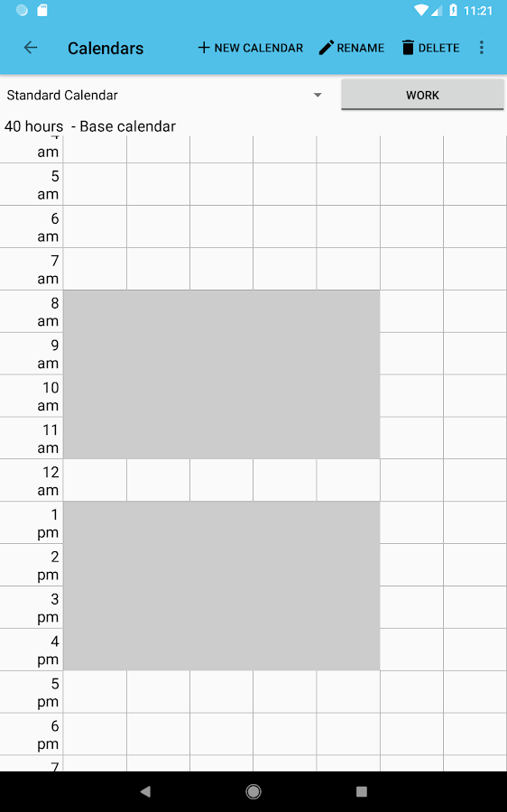 Project Schedule IAP 2.10. Скриншот 12