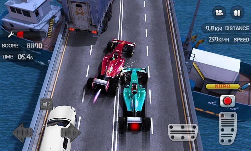 Race the Traffic Nitro 2.3.3. Скриншот 5