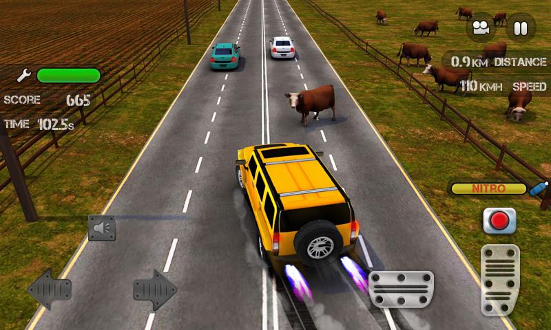 Race the Traffic Nitro 2.3.3. Скриншот 6