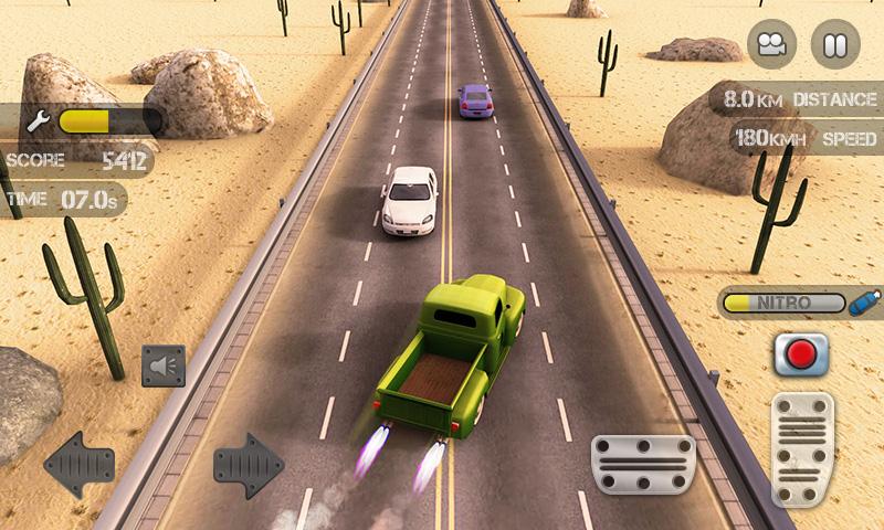 Race the Traffic Nitro 2.3.3. Скриншот 7