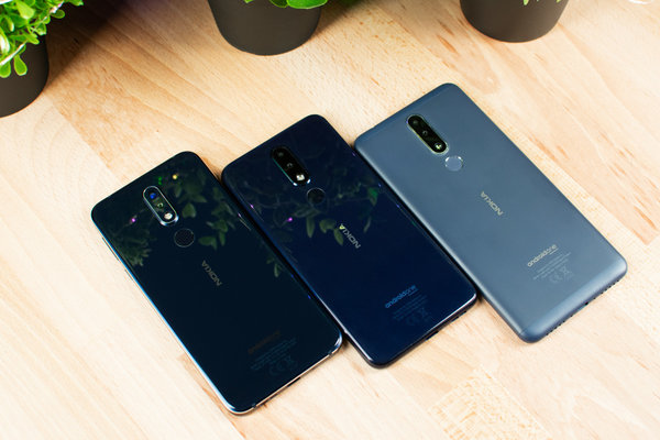 Сравнение Nokia 3.1 Plus, 5.1 Plus и 7.1 — есть коннект?